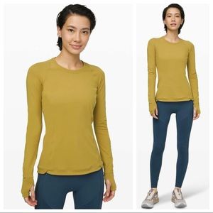 •LULULEMON• Runderful Long Sleeve in Grape Leaf Thumb Holes & Cuffins